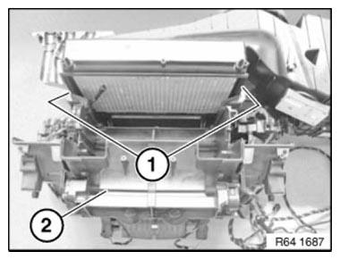 AC Housing Evaporator, Switching Elements